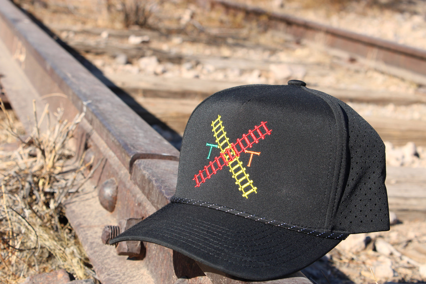 Da Hawks Trolly Trax Core Logo Performance Cap