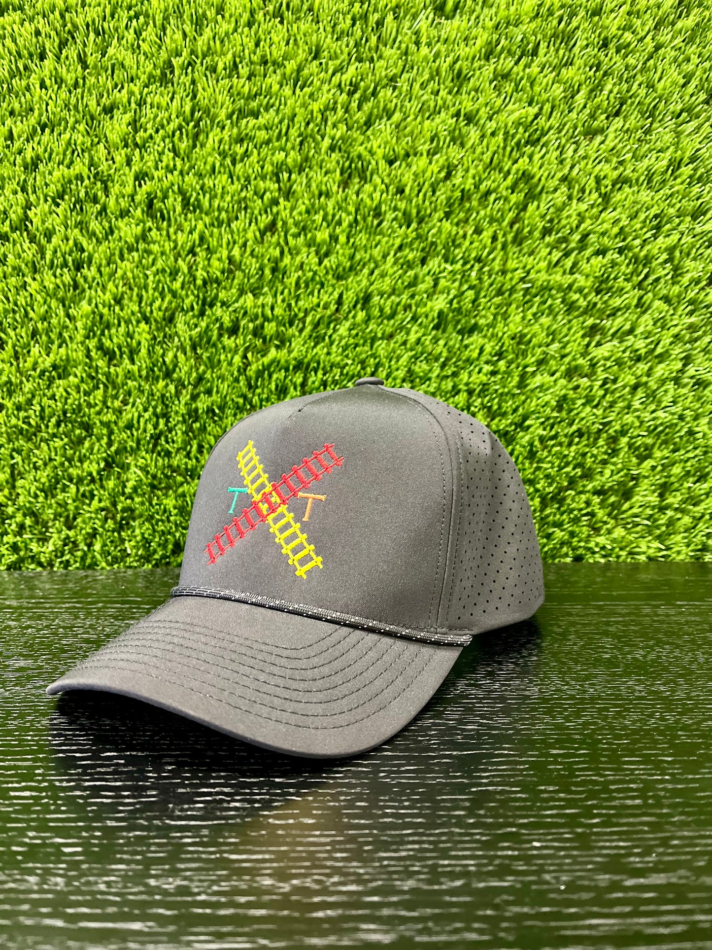 Da Hawks Trolly Trax Core Logo Performance Cap