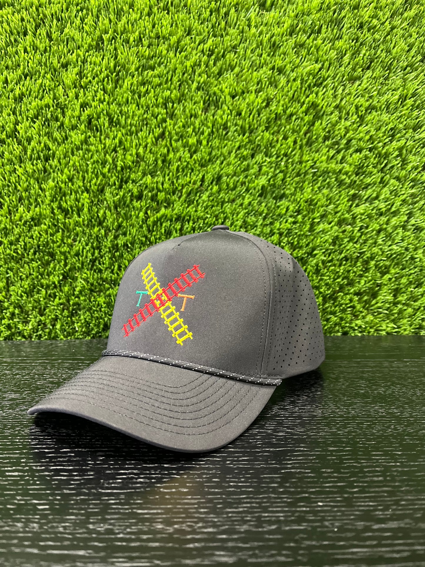 Da Hawks Trolly Trax Core Logo Performance Cap